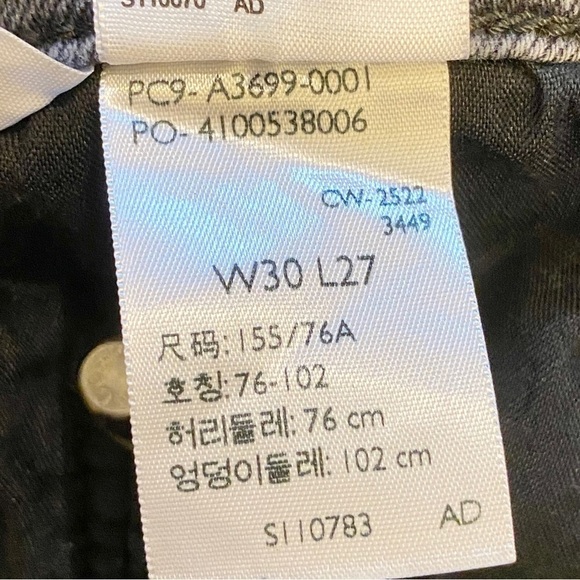 Levi’s 30 (US 10/11) Mom Jeans Silver Tab Gray High Rise Womens Stretch Tapered - Picture 11 of 15